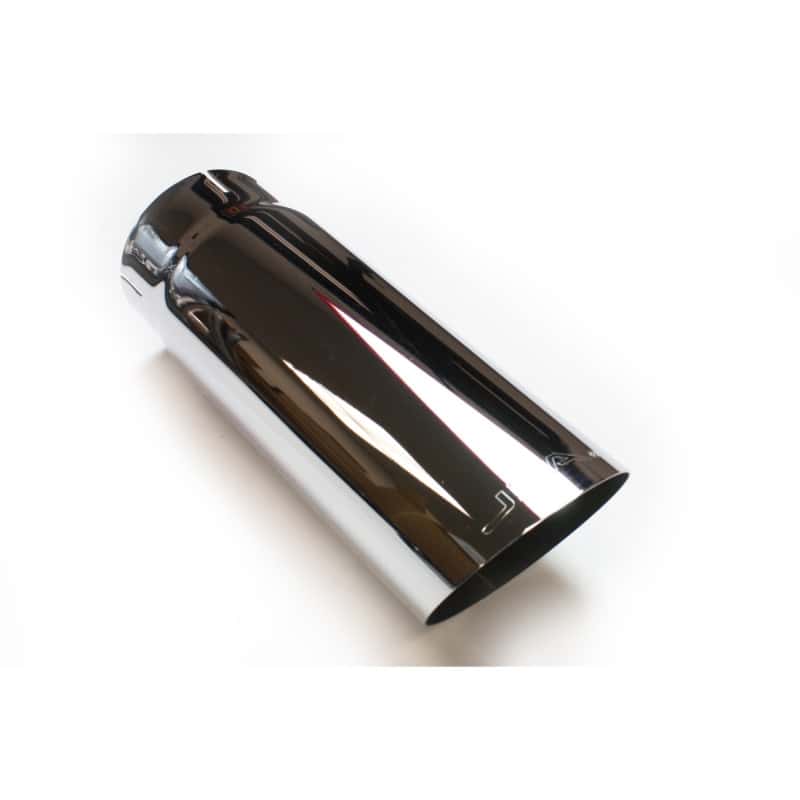 JBA — JBA 4in x 4.5in x 12in Angle Cut Chrome Plated Exhaust Tip
Exhaust Tip - view 2