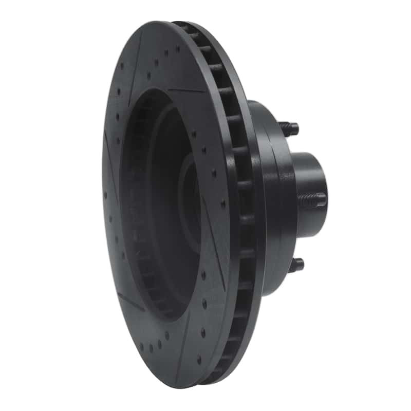 R1 Concepts — R1 79-91 Ford Country Squire Front Right Drilled & Slotted Black Brake Rotor
R1 Brake Rotor Drill - view 4