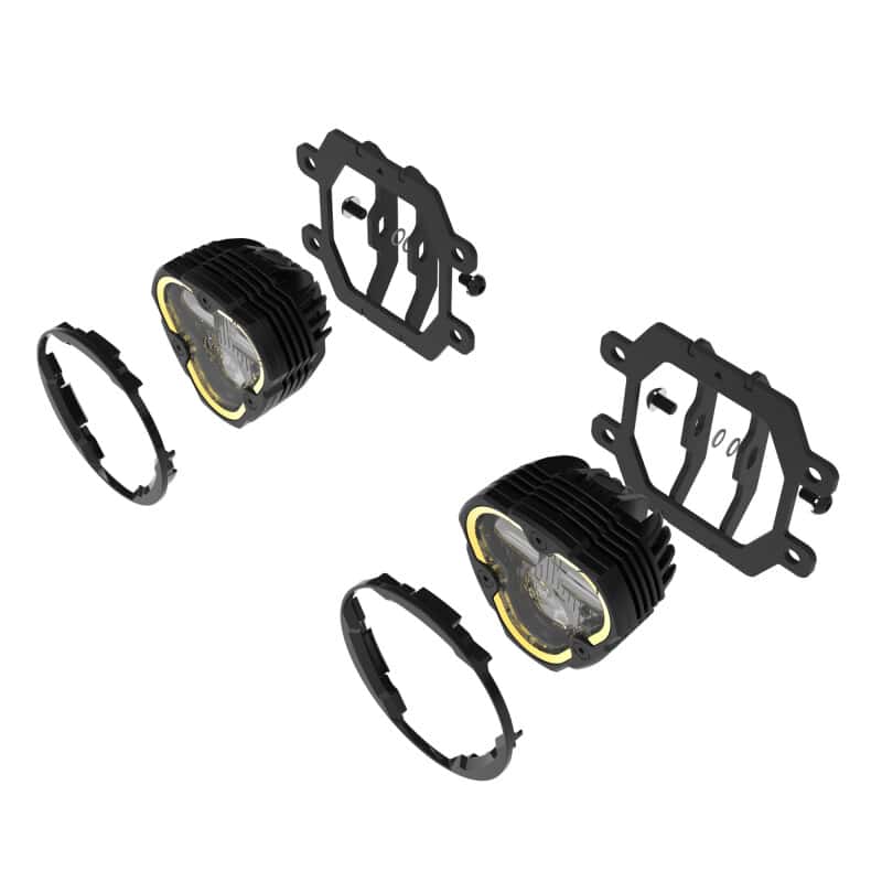 KC HiLiTES — KC HiLiTES FLEX ERA 3 Dual Mode SAE Fog Lights - 2-Light Master Kit for Subaru Crosstrek/Forester - view 13