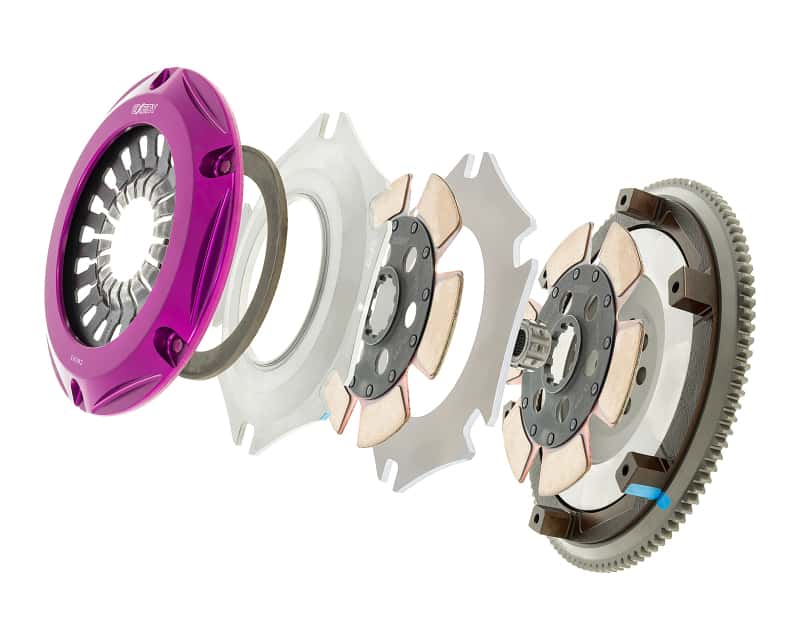 Exedy — Exedy 2000-2009 Honda S2000 L4 Hyper Twin Cerametallic Clutch Rigid Disc Pull Type Cover
Hyper Multi Series
Clutch Kit - view 2