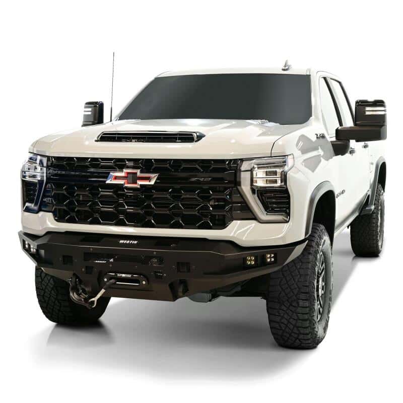 Westin — Westin 2024+ Chevrolet Silverado 2500/3500 Pro-Series Front Bumper - Textured Black
Bumper - view 6