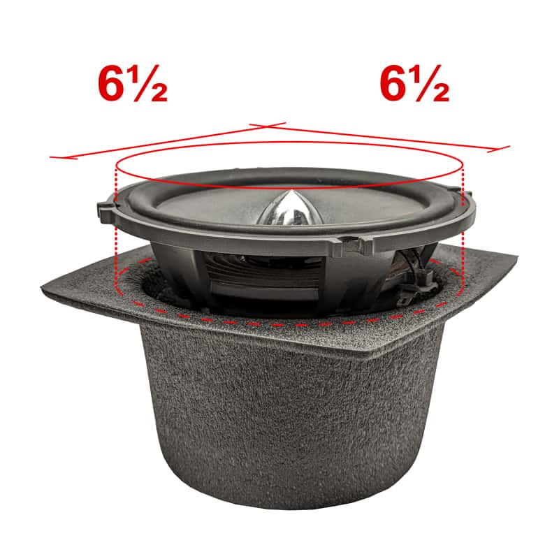 DEI — DEI Speaker Baffles 6-1/2in Round Slim Pair
Speaker Baffle - view 11