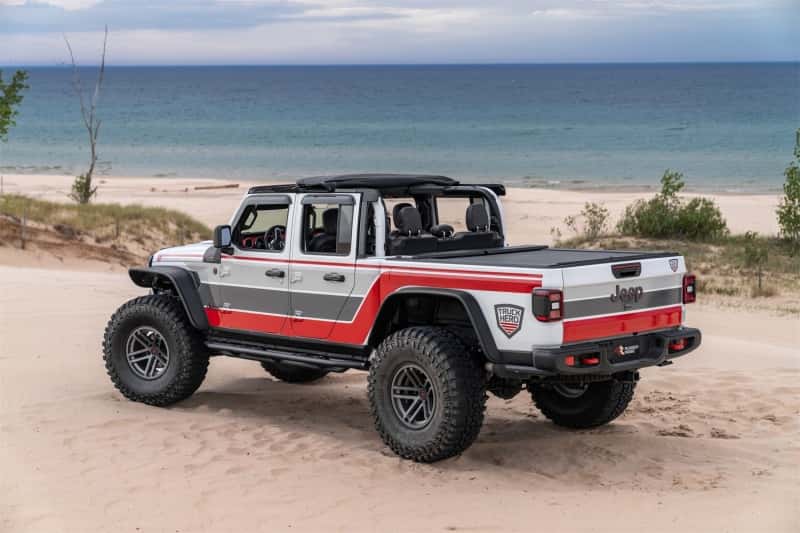Rugged Ridge — Rugged Ridge 20-22 Jeep Gladiator JT Voyager Fastback Soft Top - Black Diamond
OFFROAD_TOPS
Top-Soft - view 7