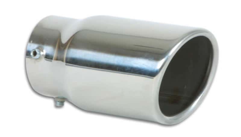 Vibrant — Vibrant 3in Round SS Bolt-On Exhaust Tip (Single Wall Angle Cut Rolled Edge)
2.25ID3"ODBolt-OnTip
2.25"BoltOnExhTipRnd
ExhstTailPipeTip - view 2