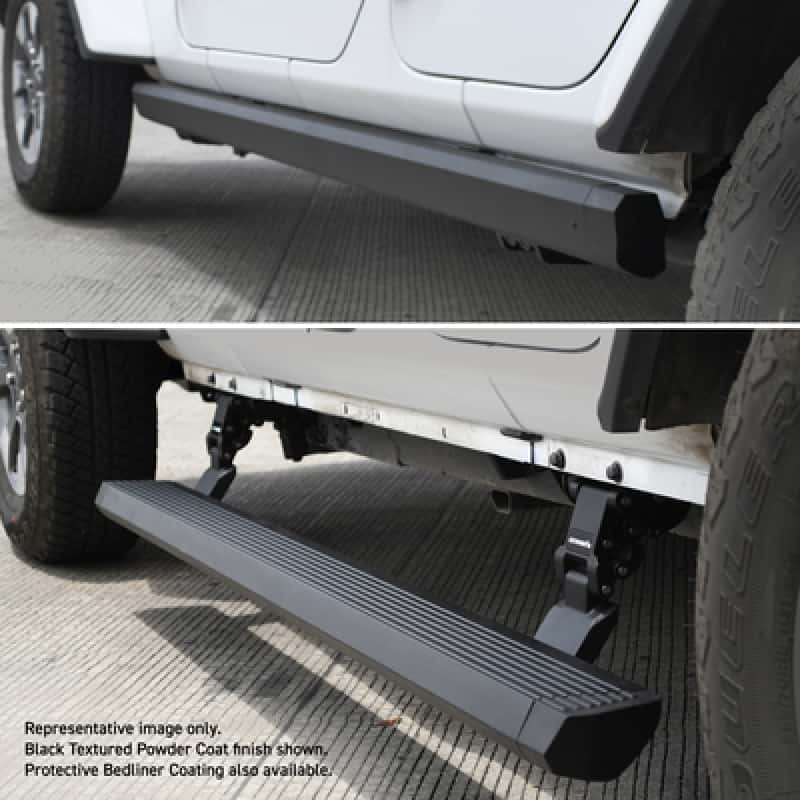 Go Rhino — RealTruck 20-24 Jeep Gladiator CC 4dr VoltStep Electric Running Board Kit (Cut/Drill Req.) - Tex Blk
VoltStep Elec. Board - view 3