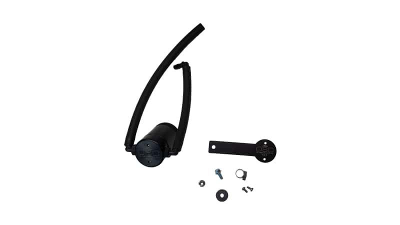 J&L — J&L 2022-2026 Nissan Frontier 3.8L V6 Passenger Side Oil Separator 3.0 - Black Anodized
Oil Separator - view 1