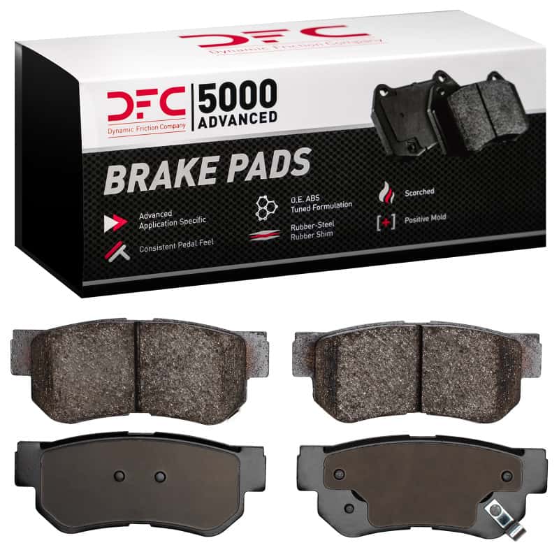 DFC — DFC 99-10 Hyundai Azera Rear 5000 Advanced Ceramic Brake Pads
DFC Brake Pad Set - view 1