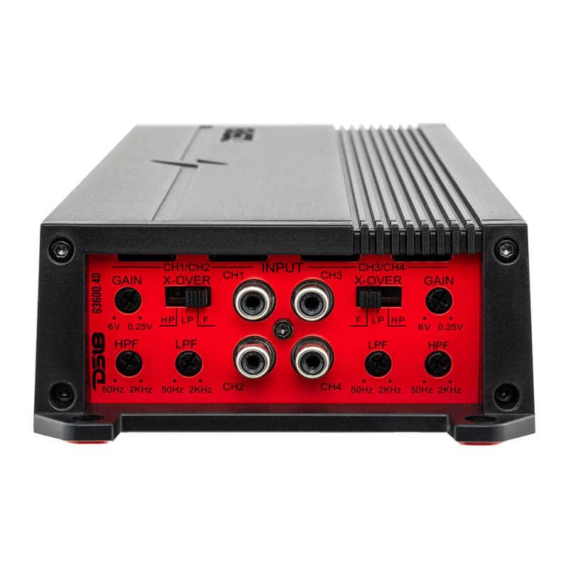 DS18 — DS18 4-Channel Amplifier 2x 740/4ohm Bridge 4 x 420/2ohm 4 x 300/4ohm Watts RMS - view 3