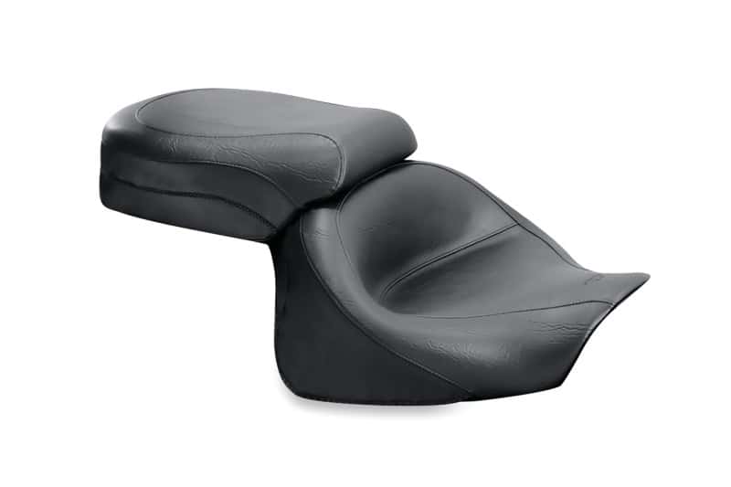 Mustang Motorcycle — Mustang 03-08 Kawasaki Vulcan 1600 Classic, 05-08 Nomad Standard Touring 2PC Seat - Black - view 1