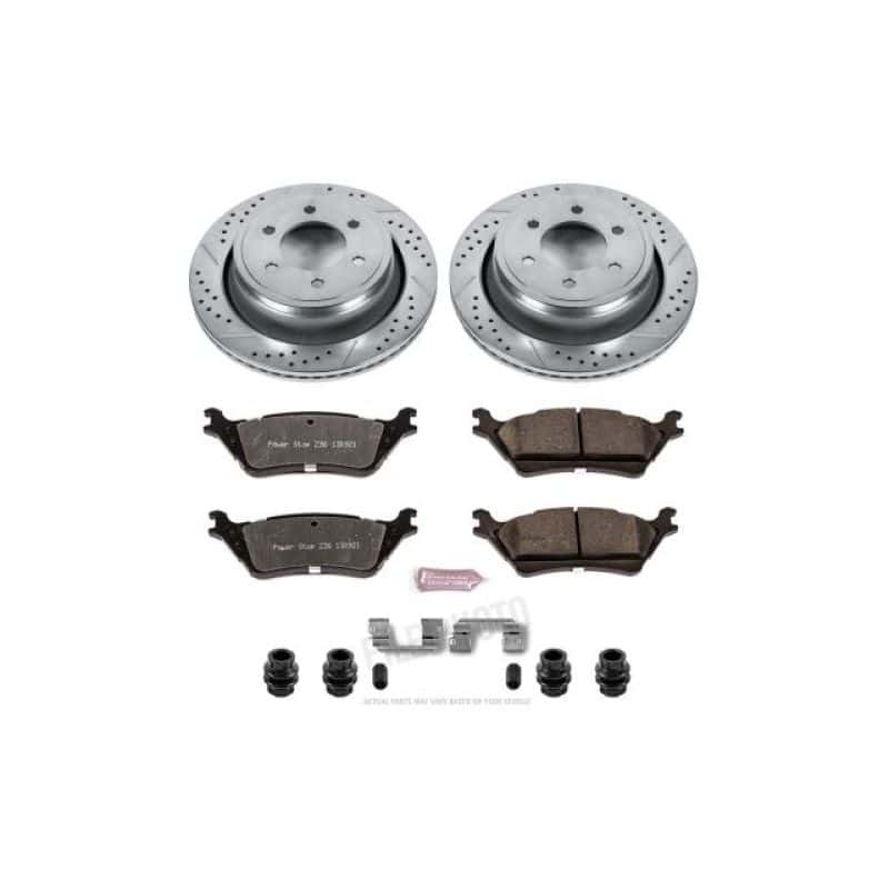 PowerStop — Power Stop 12-18 Ford F-150 Rear Z36 Truck & Tow Brake Kit - view 1