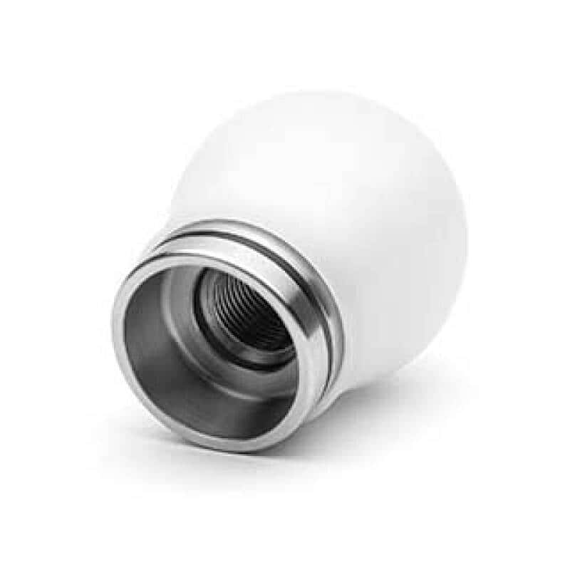 COBB — COBB 04-23 Volkswagen Golf GTI / 14-24 Volkswagen Golf R Weighted Shift Knob - White - view 1