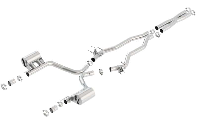 Borla — Borla 2015 Dodge Challenger SRT/392 Hemi 6.4L V8 ATAK Catback Exhaust w/ Valves Factory Bezel
Cat-Back System
ExhstSysKt - view 3