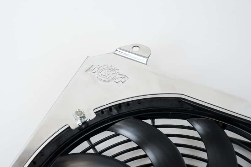 CSF — CSF 92-00 Honda Civic All-Aluminum Fan Shroud w/12in SPAL Fan
CSF Fan Kit - view 4