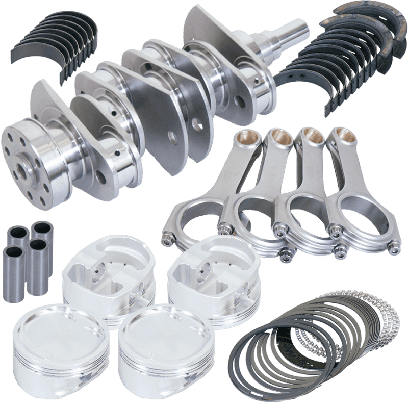 Eagle — Eagle Subaru Ej25 3.268in Billet Crank 5.137in H-Beam -22.1cc 99.5mm Pistons Rotating Assembly
Competition Assembly - view 1