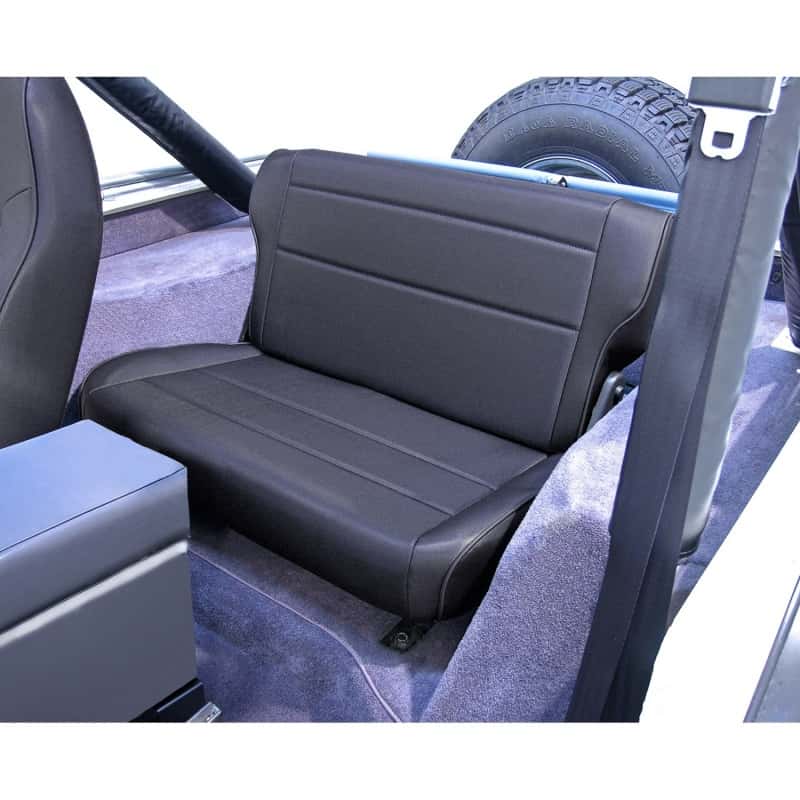 Rugged Ridge — Rugged Ridge Fold&Tumble Rear Seat Black Denim 76-95 Jeep CJ / Jeep Wrangler
OFFROAD_SEATS
Seat - view 1