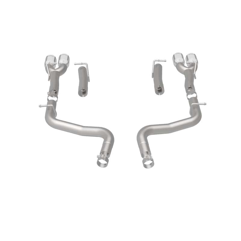 Magnaflow — MagnaFlow Axle-Back, SS, 2.5in, Quad Split Rear 3.5in Tip 2015 Dodge Challenger 3.6L V6
Axle-Back - view 13