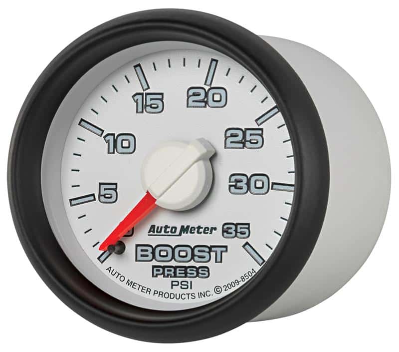 AutoMeter — Autometer Factory Match 52.4mm Mechanical 0-35 PSI Boost Gauge
2-1/16" BOOST, 0-35 - view 3