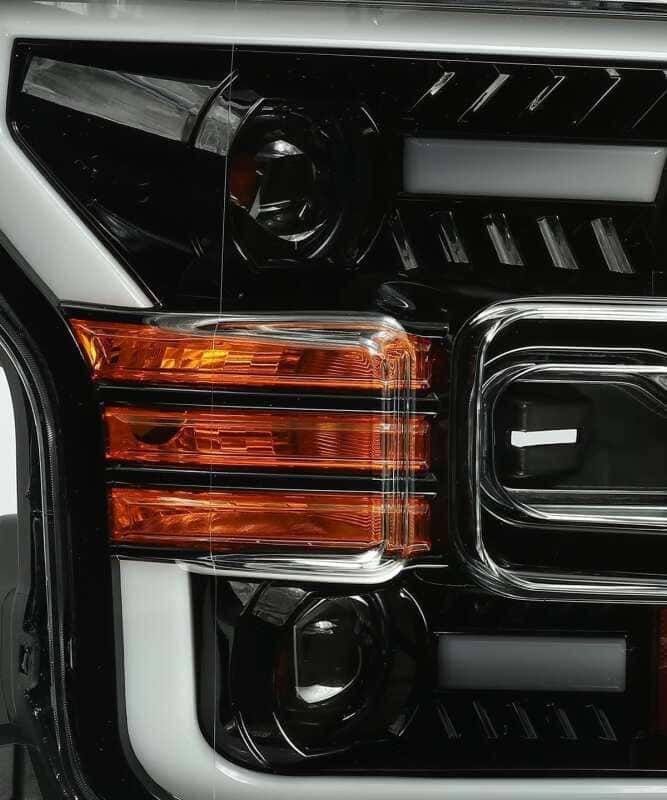 AlphaRex — AlphaRex 15-17 Ford F-150 LUXX LED Projector Headlights Plank Style Alpha Blk w/Activ Light/DRL
Projector Headlights - view 5
