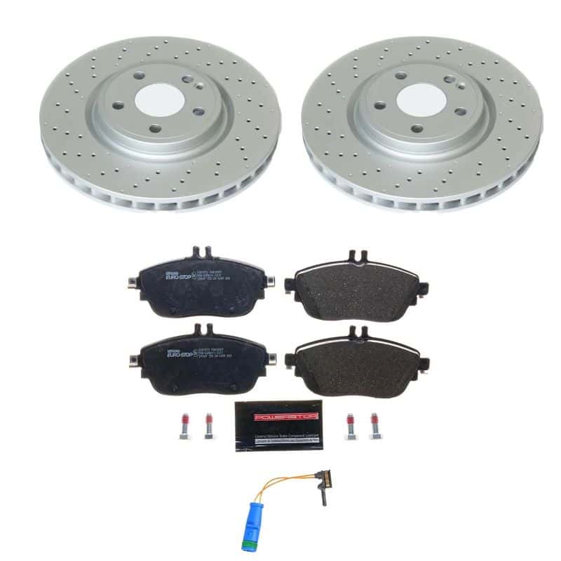 PowerStop — Power Stop 17-19 Infiniti QX30 Front Euro-Stop Brake Kit - view 1