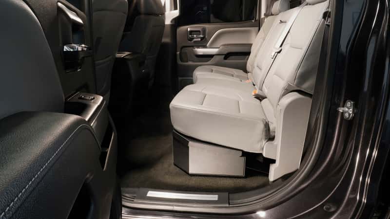 Tuffy Products — Tuffy Underseat Lockbox 2/3 Length W/ Keyed Lock For Chevrolet Silverado & Gmc Sierra
Lockbox - view 20
