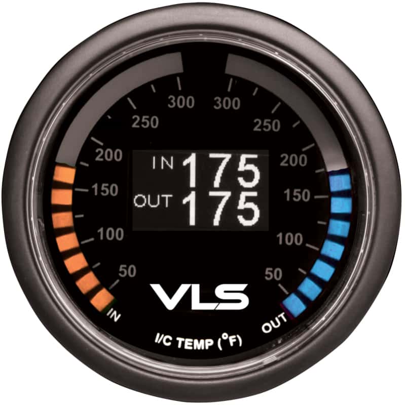 Revel — Revel VLS 52mm 50-300 Deg F Dual Intercooler Temperature Gauge - view 1