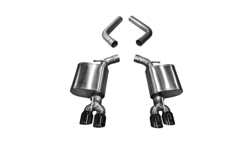 CORSA Performance — Corsa 2015-23 Dodge Challenger 6.4L/17-19 Challenger 5.7L Black Sport Axle-Back Exhaust w/3.5in Tips
Exhaust - view 2