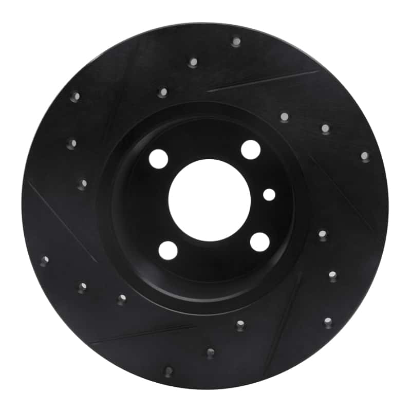 R1 Concepts — R1 77-83 BMW 320I (USA/Canada) Front Right Drilled & Slotted Black Brake Rotor
R1 Brake Rotor Drill - view 5