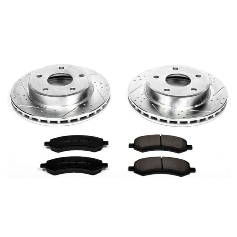 PowerStop — Power Stop 05-10 Dodge Dakota Front Z23 Evolution Sport Brake Kit - view 1