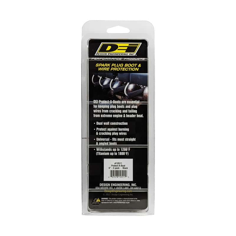 DEI — DEI Protect-A-Boot - 6in - 2-pack - Black
SprkPlgBootProt - view 5