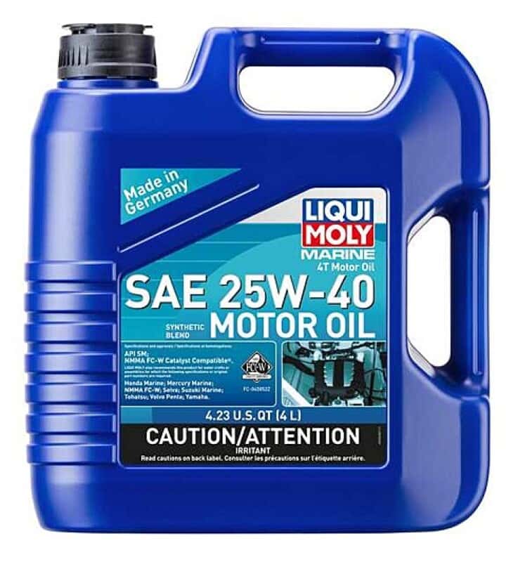 LIQUI MOLY — LIQUI MOLY 4L Marine 4T Motor Oil 25W40 - view 2