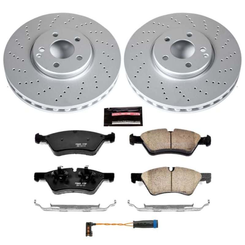 PowerStop — Power Stop 07-09 Mercedes-Benz E350 Front Z23 Evolution Sport Coated Brake Kit - view 1