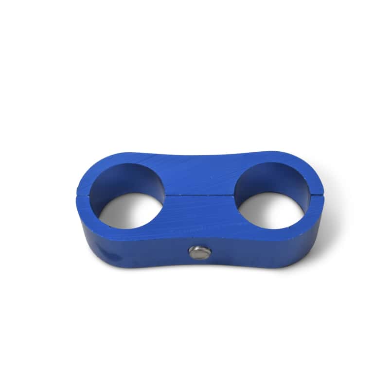 Russell — Russell Hose Separator For -10 Braided Hose Blue Anodize (2 Pack) - view 1