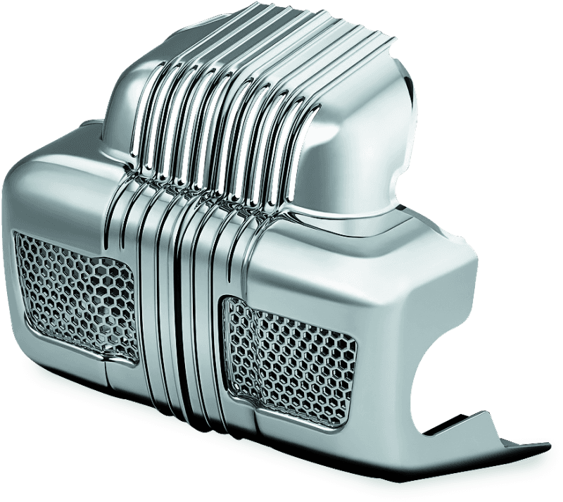 Kuryakyn — Kuryakyn Coolant Pump Cover 14-16 Touring Models Chrome - view 1