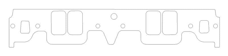 Cometic Gasket — Cometic Chevrolet Gen-1 Small Block V8 .059in CFM Intake Manifold Gasket Set - Brodix WP262 Head
Intake Gasket Set - view 1