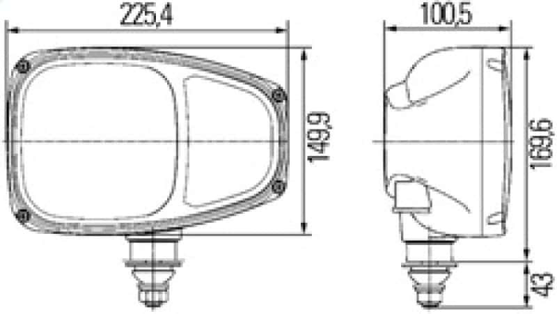 Hella — Hella Headlamp ES FAPO BL RE 0GR MG12 DT 1EE - view 8