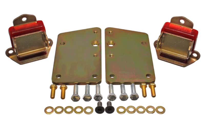 Energy Suspension — Energy Suspension Ls Conversion Motor Mount Set - Red
Motor Mount Set - view 3