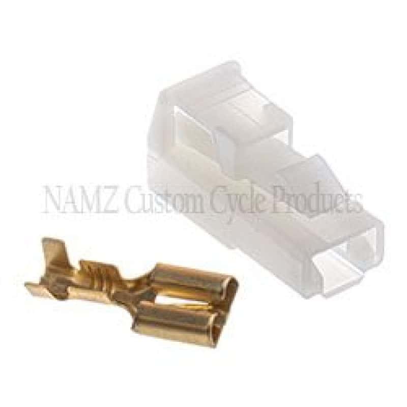 NAMZ — NAMZ 250 Series OEM Starter Solenoid 1-Position Locking Connector & Terminal - 5 Pack (HD 72295-94) - view 2