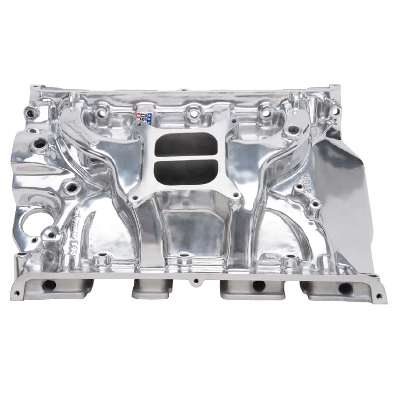 Edelbrock — Edelbrock Performer 390 w/ O EGR Polished Manifold
MANIFOLD - view 2