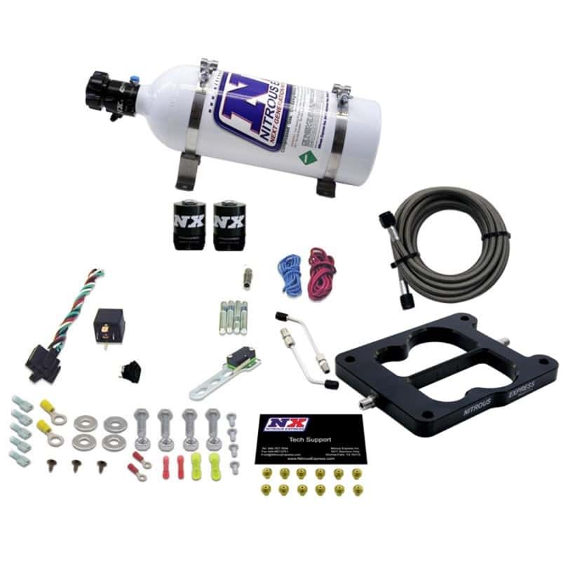 Nitrous Express — Nitrous Express Q-Jet/Holley Spread Bore Nitrous Kit (50-300HP) w/5lb Bottle
Injection System Kit
N2OSys - view 1