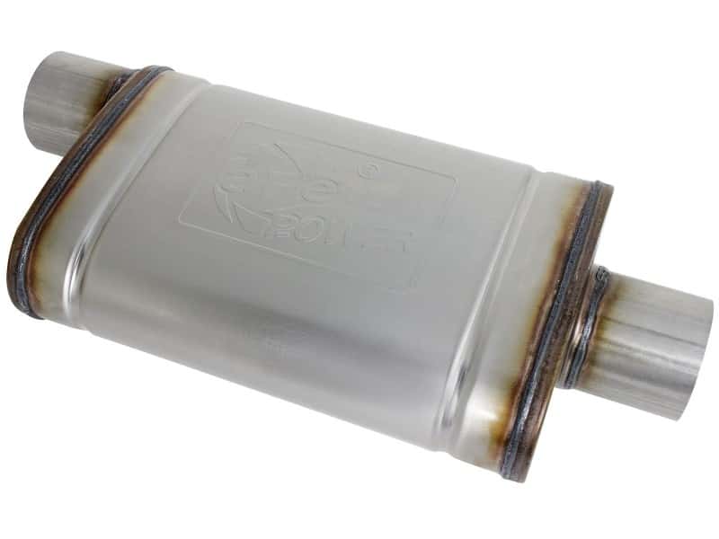 aFe — aFe 20-21 GM Trucks (V8-6.2L) 409 Stainless Steel Muffler Upgrade Pipe
Muffler Upgrade - view 2