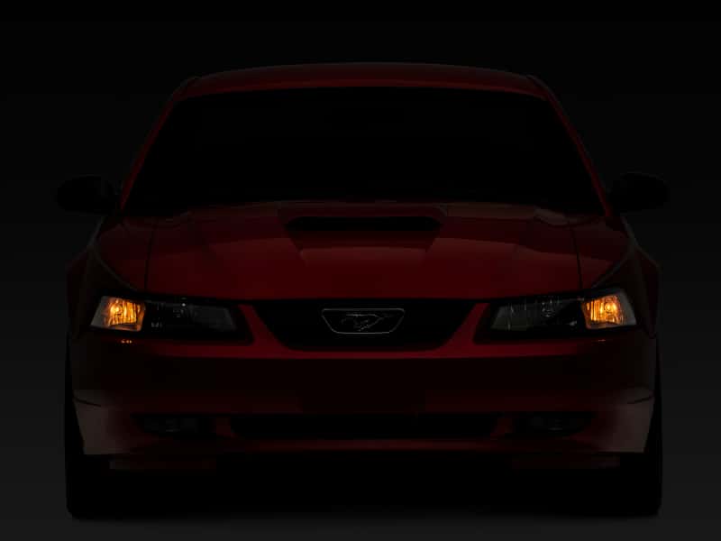 Raxiom — Raxiom 99-04 Mustang Axial Series OEM Style Replacement Headlights- Black Housing (Clear Lens)
Headlights - view 9