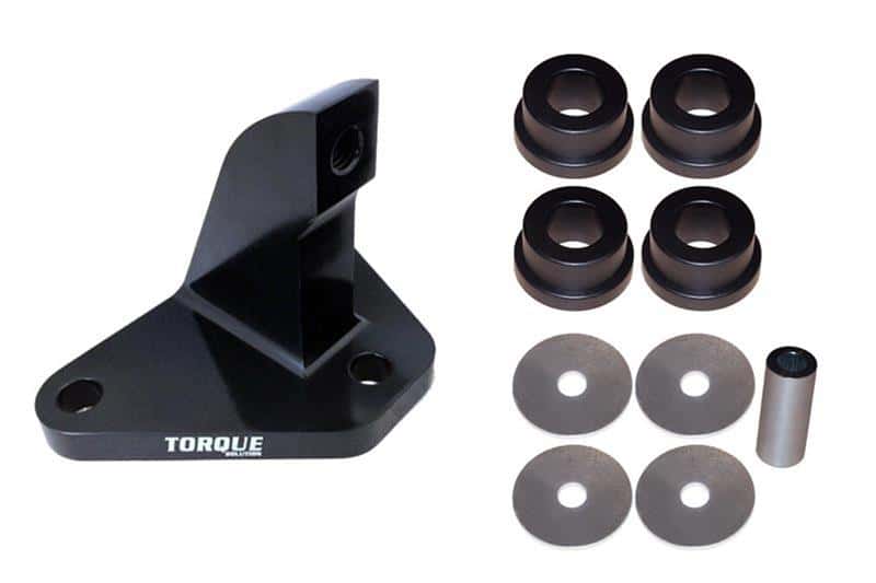 Torque Solution — Torque Solution Mustache Bar Eliminator w/ Urethane Bushings: Mitsubishi Evo 7/8/9 2001-2006 - view 2