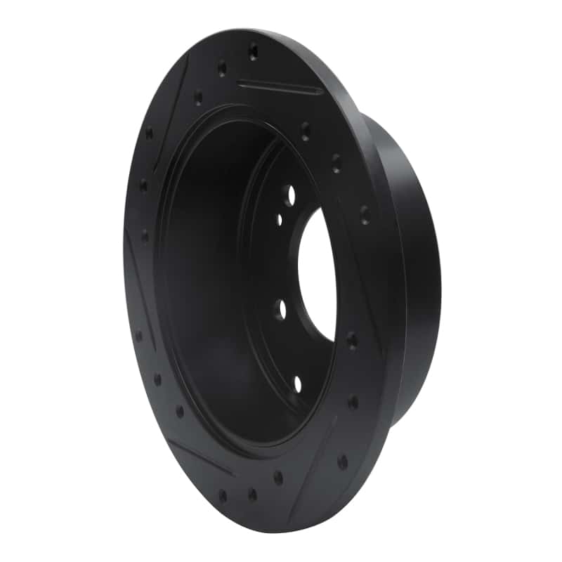 R1 Concepts — R1 10-13 Kia Soul Rear Right Drilled & Slotted Black Brake Rotor
R1 Brake Rotor Drill - view 4