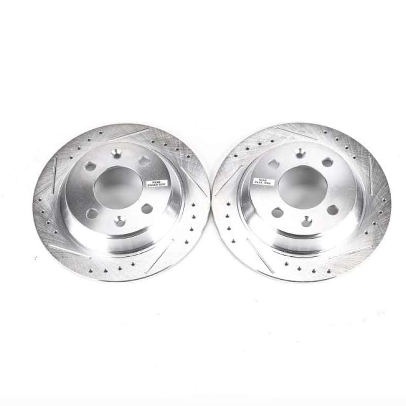 PowerStop — Power Stop 87-93 Saab 900 Rear Evolution Drilled & Slotted Rotors - Pair
PowerStop XPR - view 1
