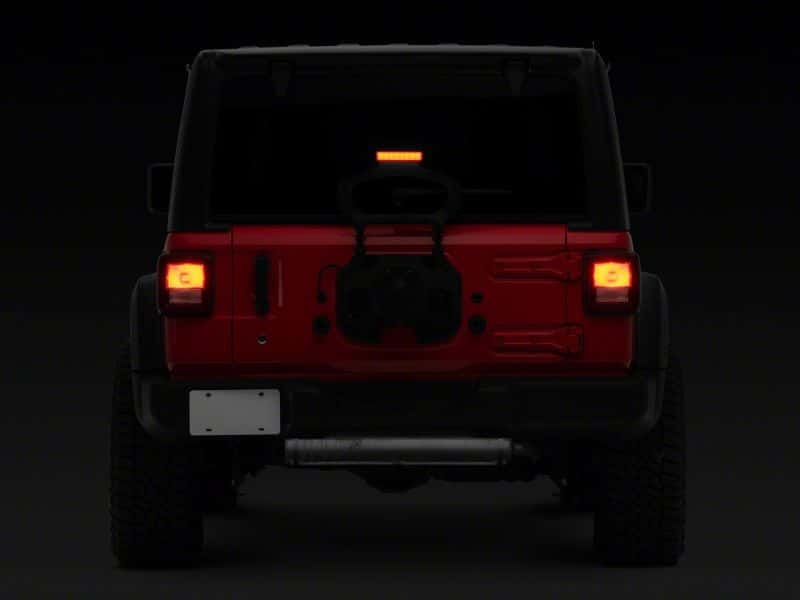 Raxiom — Raxiom 18-23 Jeep Wrangler JL Axial Series Hyper Flash LED Third Brake Light- Red
Light - view 3