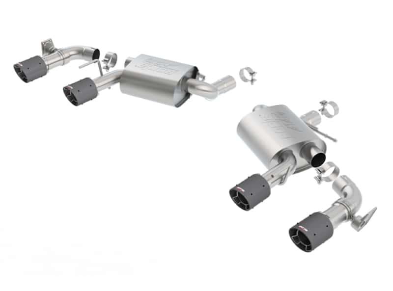 Borla — Borla 2016-2017 Chevy Camaro V8 SS AT/MT ATAK Rear Section Exhaust with Dual Mode Valves
Axle-Back System - view 1