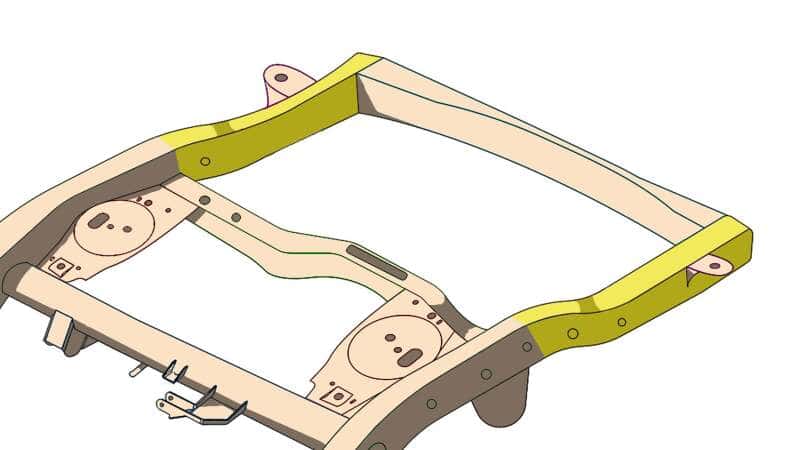 RustBuster — RustBuster 07-14 FJ Cruiser Center Frame Section - Right Side - view 9