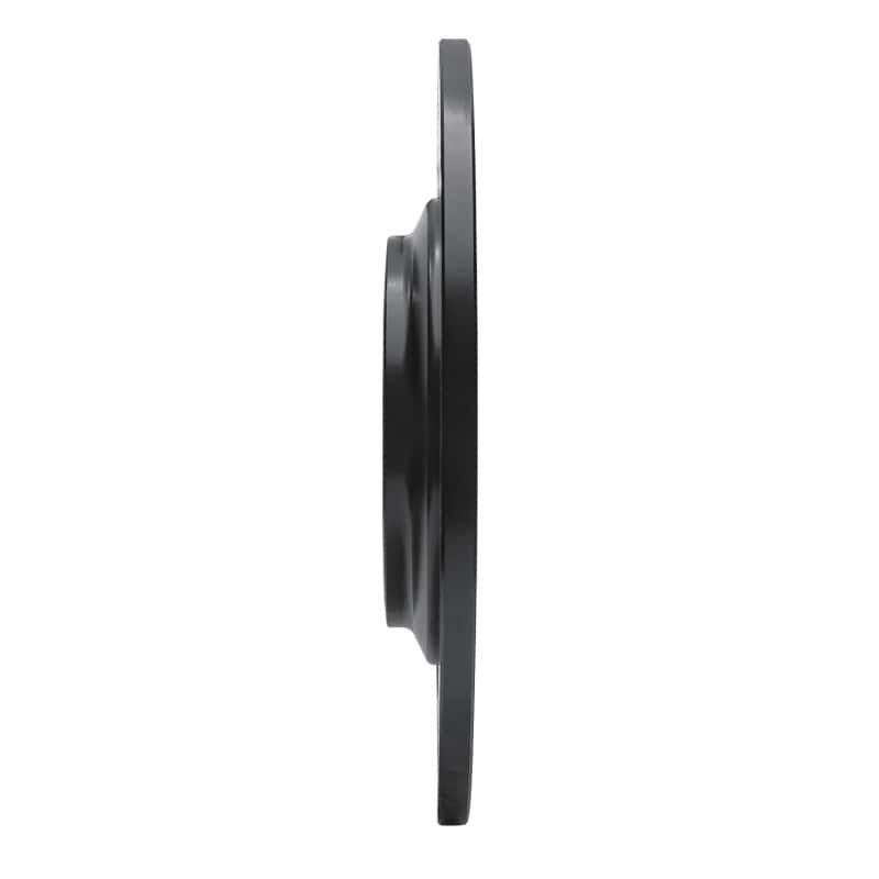 R1 Concepts — R1 14-23 Jeep Cherokee Rear Right Drilled & Slotted Black Brake Rotor
R1 Brake Rotor Drill - view 3