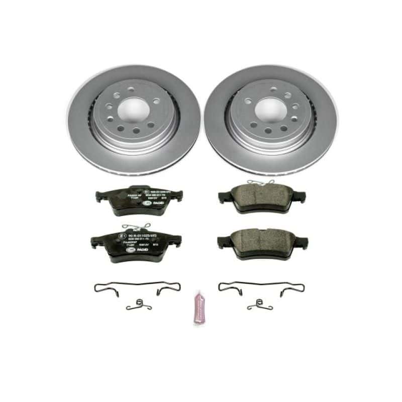 PowerStop — Power Stop 08-11 Saab 9-3 Rear Euro-Stop Brake Kit - view 1