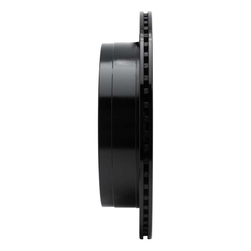 R1 Concepts — R1 07-22 Lexus LX570 Rear Left Drilled & Slotted Black Brake Rotor
R1 Brake Rotor Drill - view 3